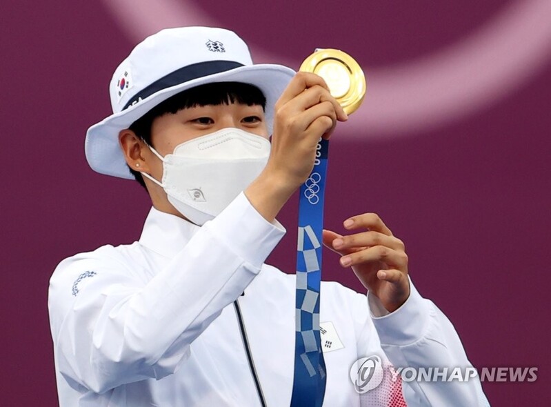 (Olympics) S. Korea on cusp of archery sweep after women's individual title