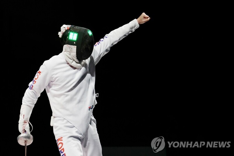 (Olympics) S. Korea wins bronze in men's team epee fencing