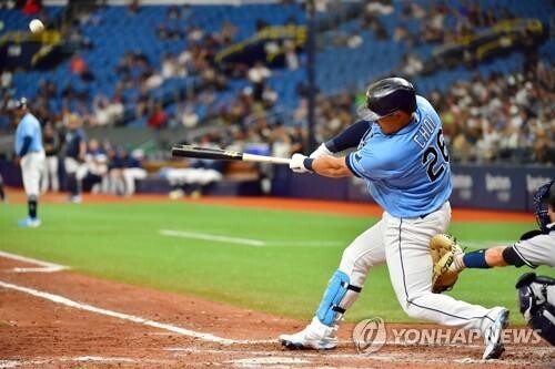 최지만. 4타수 무안타…탬파베이, 보스턴 꺾고 반게임차 추격