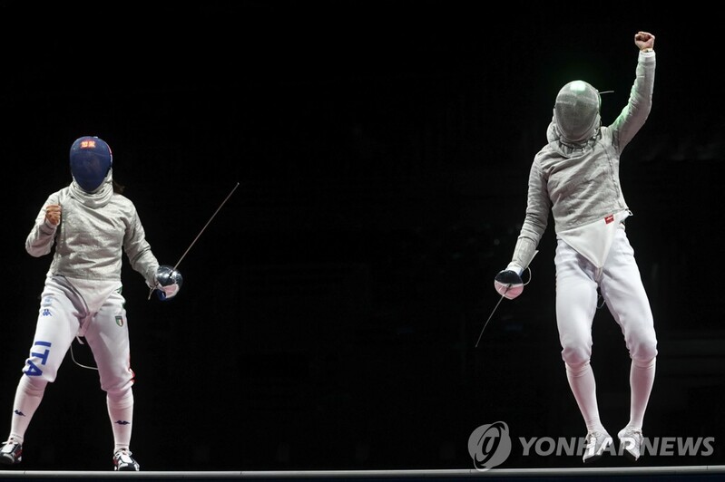 (Olympics) S. Korea wins bronze in women's sabre team fencing
