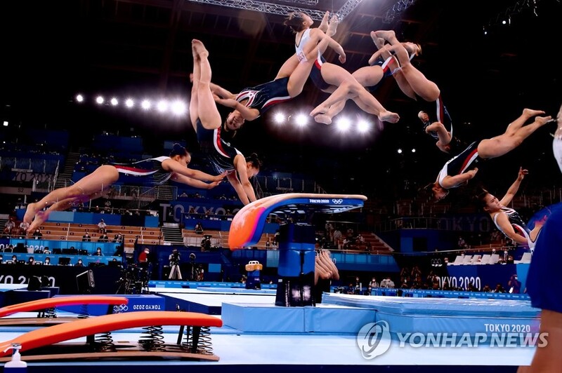 -올림픽- 여서정 도마 동메달…우상혁, 높이뛰기 한국신기록으로 4위