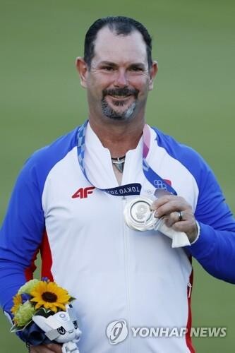 [올림픽] 골프 은메달 사바티니, 세계랭킹 93계단 상승