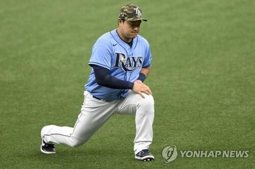 최지만, 4타수 무안타 '침묵'…두산서 뛴 플렉센은 시즌 10승