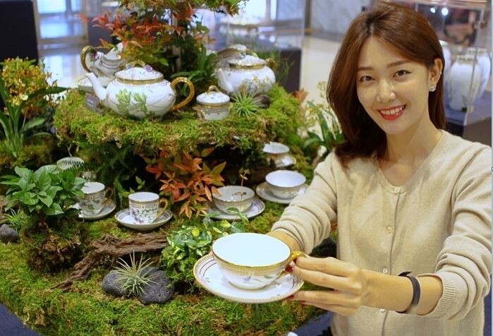 고급 식기류 한곳에…롯데百 잠실점 리빙관 재단장