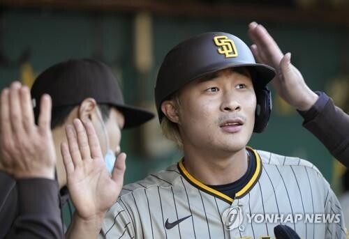 2경기 연속 유격수 선발 출장 김하성, 5타수 1안타…타율 0.213