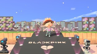BLACKPINK's InYourArea... join celebration for their 5th debut anniversary on their metaverse-island in "Animal Crossing"