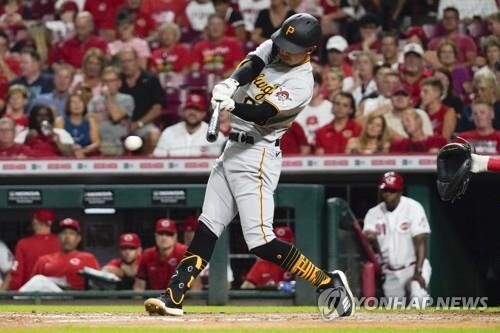 박효준, 교체 출전해 2루타…5경기 연속 안타로 타율 0.389