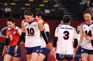 (Olympics) S. Korea loses to Serbia to finish 4th in women's volleyball