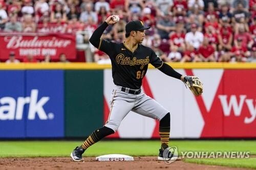 '유격수 선발 출장' 박효준, 6경기 연속 안타 행진