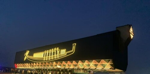 [사진톡톡] 4천600년전 고대 이집트 '태양의 배' 이사하던 날
