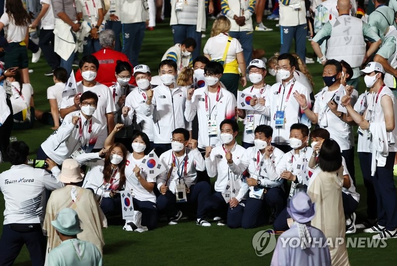 [올림픽] 기수 전웅태 앞세운 근대5종, 폐회식 한국 선수 유일 참석