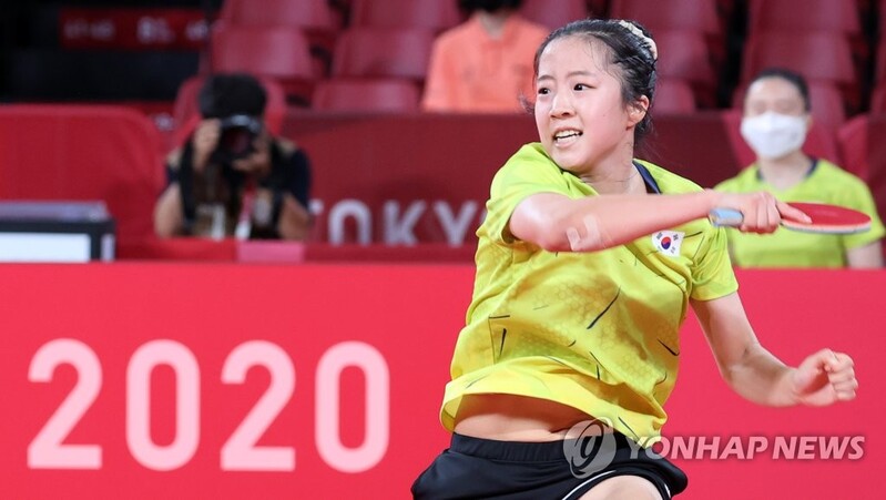 Teen ping pong player Shin Yu-bin to debut in Japanese league