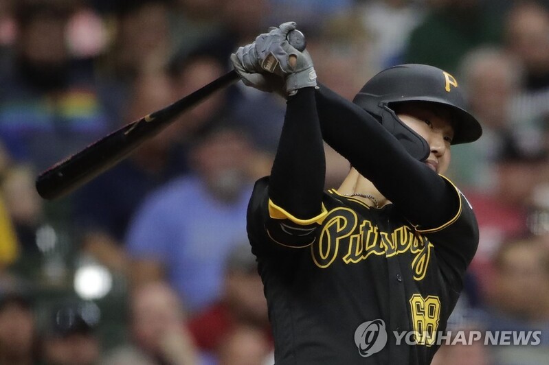 박효준, 빅리그 첫 홈런 쾅…세인트루이스전 4회 우월 솔로