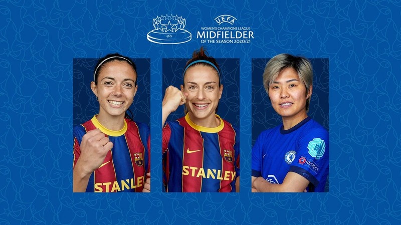 첼시 지소연, UEFA 챔피언스리그 최우수 미드필더 후보