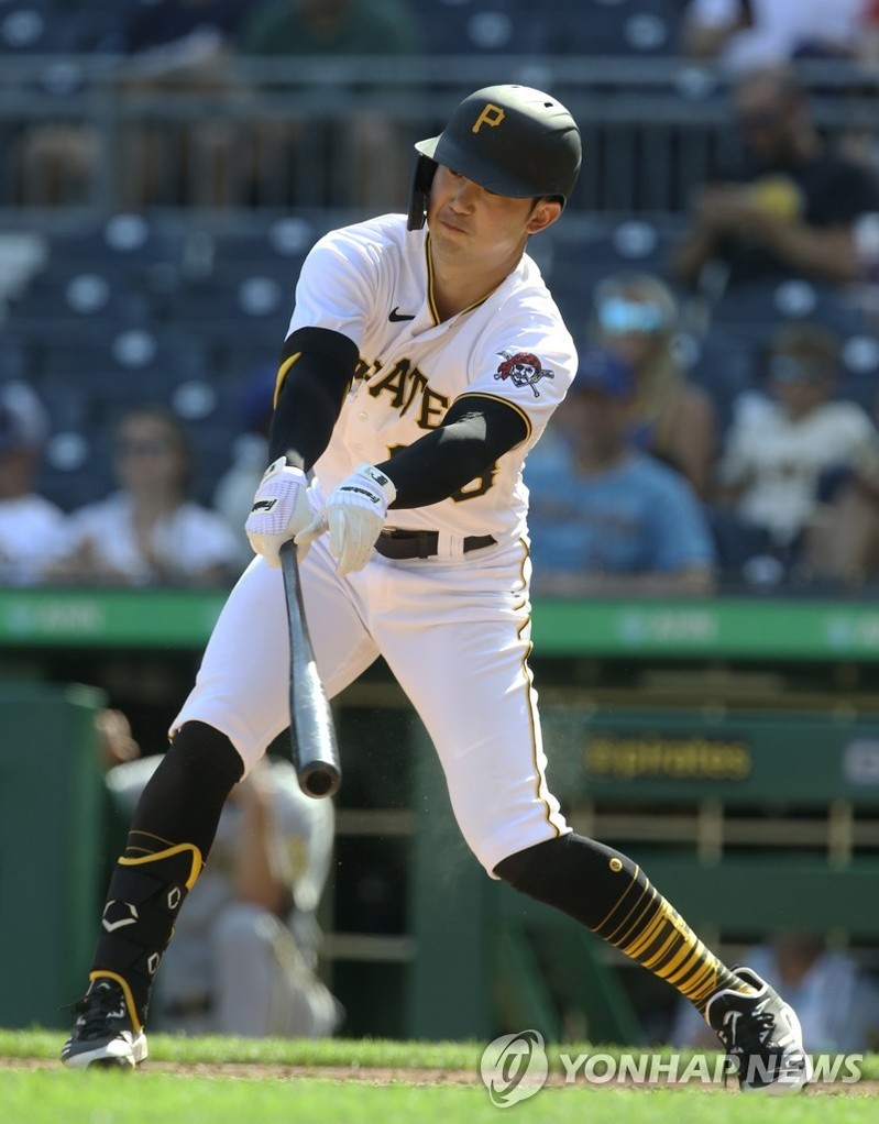 박효준, MLB 데뷔 첫 3안타…팀 8연패 탈출 앞장