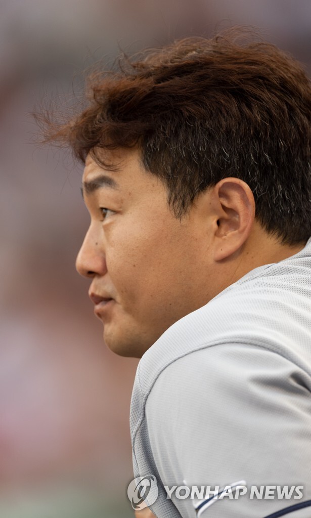 최지만, 광복절 한·일 투타 대결서 마에다에게 무안타 침묵