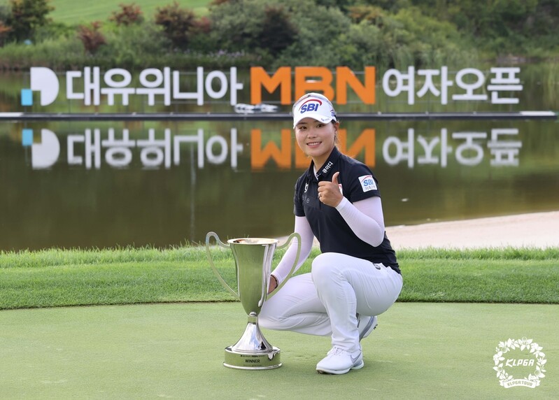 KLPGA 16개 대회 개근 이소미 "아직 젊다. 힘들지 않다"