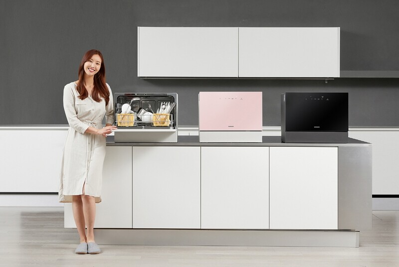 "작지만 강하다"…삼성전자, 소형 비스포크 식기세척기 출시