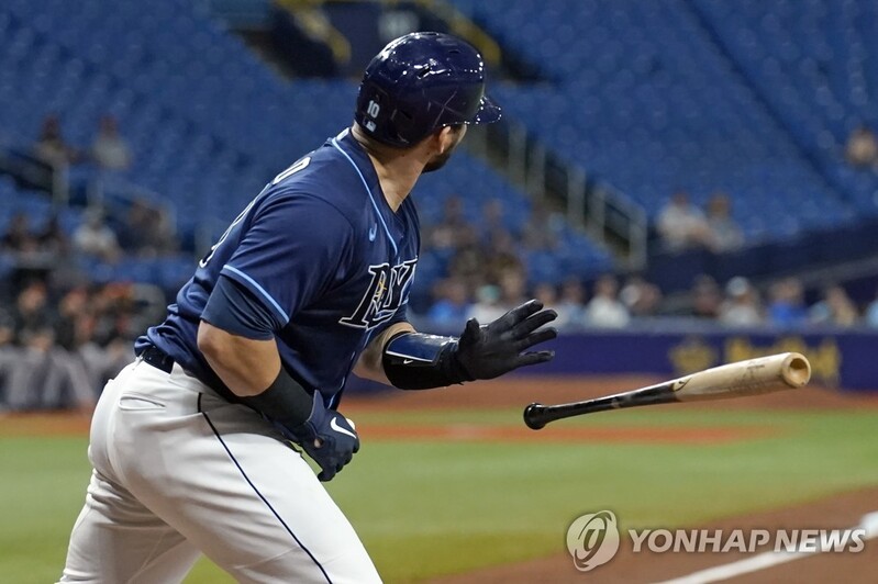 '최지만 결장' 탬파베이 대승…포수 주니노 5경기 연속 홈런