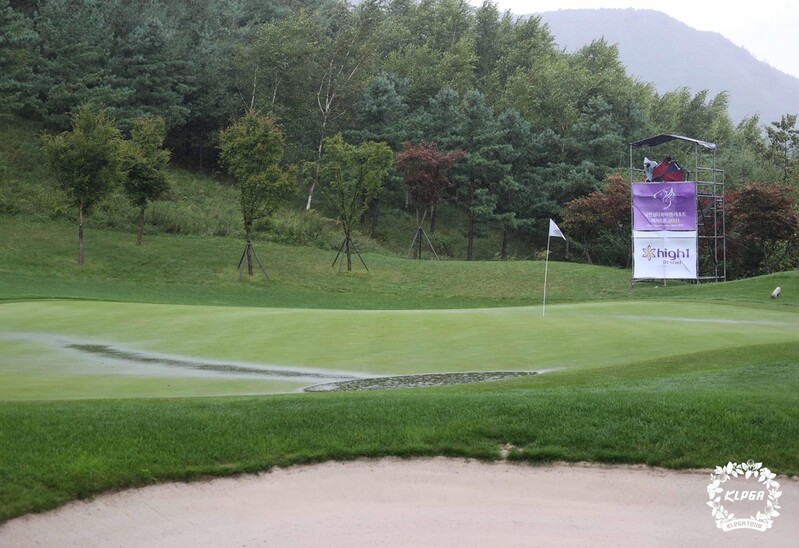 KLPGA 투어 하이원 리조트 여자오픈 3R 우천순연