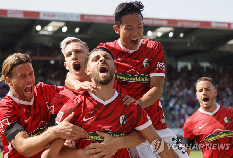 정우영 결승골 관여…프라이부르크, 도르트문트 잡고 리그 첫 승