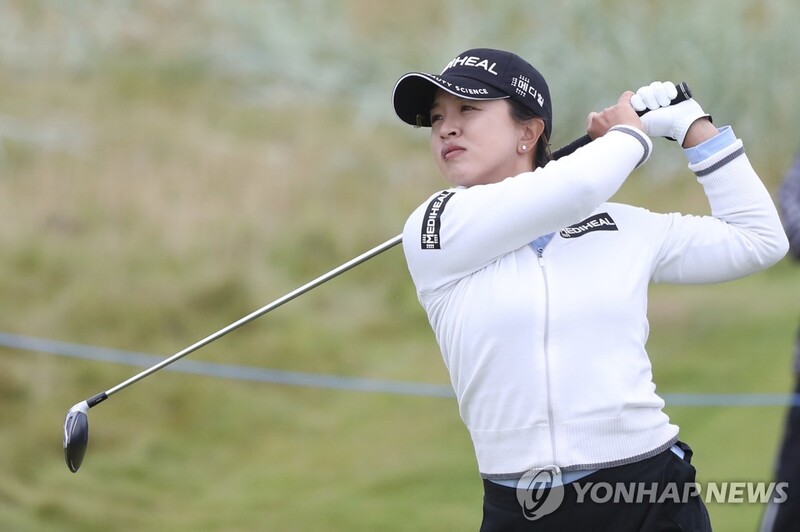 Kim Sei-young 3 back of lead after 3 rounds at LPGA season's final major