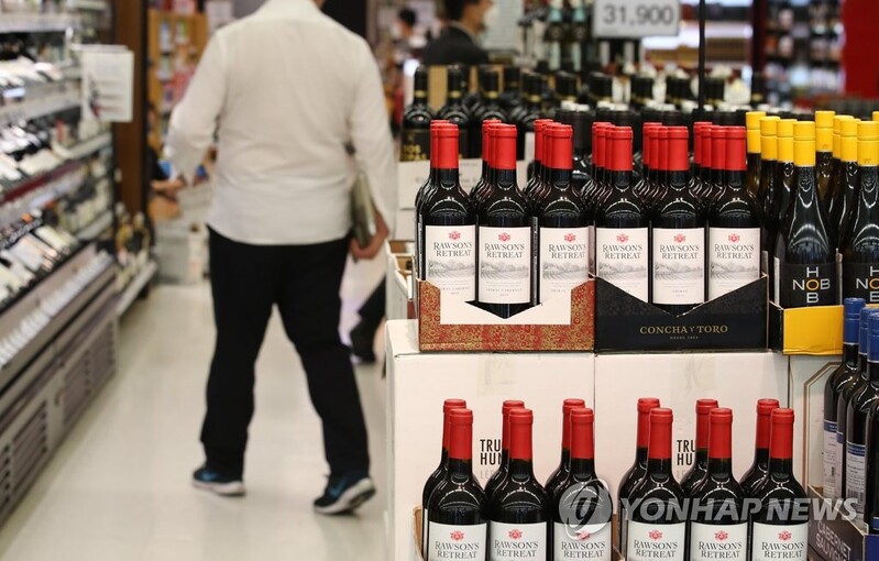 "수입 와인 주 구매처는 대형마트…프랑스산 가장 만족"