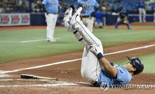 Rays' Choi Ji-man lands back on IL with left hamstring strain