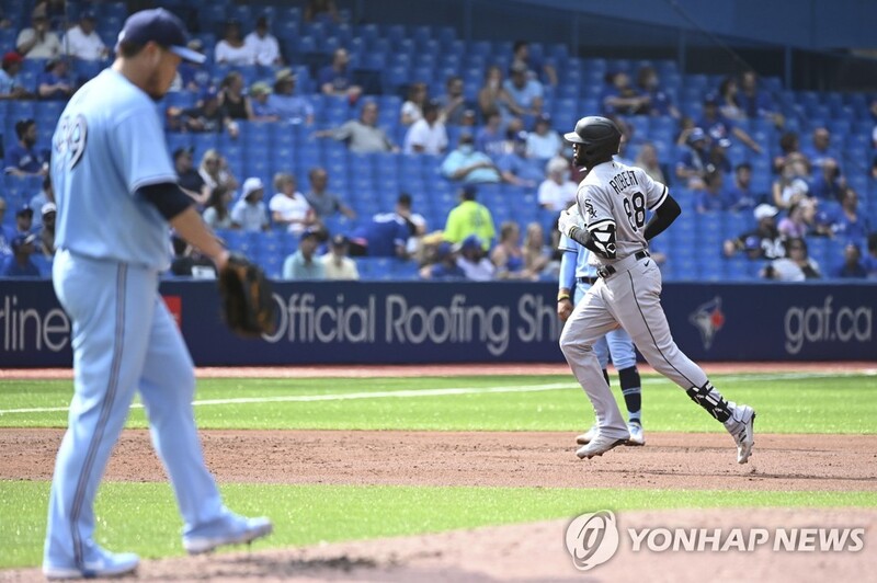 MLB닷컴 "류현진 고전…강한 타구를 자주 맞았다"