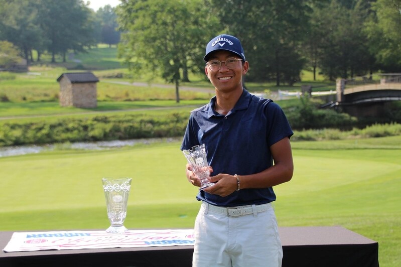 최경주 차남, 최경주 주최 미국 주니어 대회 3위