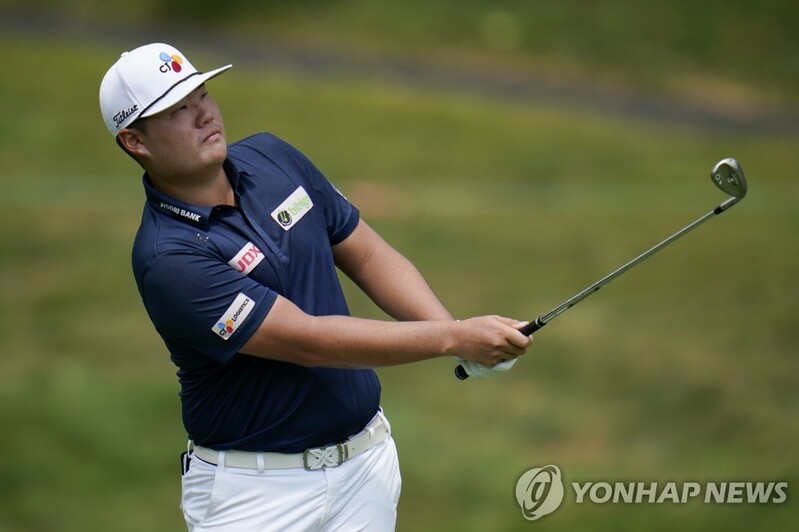 임성재, 3라운드 단독 3위…선두 디섐보·캔틀레이와 3타 차(종합)
