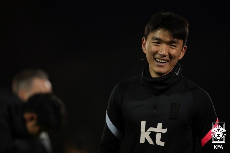 돌아온 '벤투호 황태자' 황인범 "설레고 긴장…준비 많이 했다"