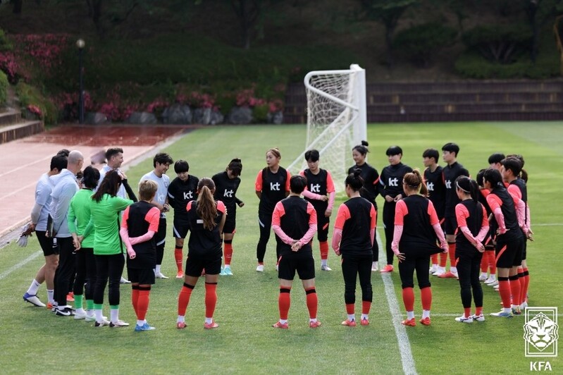 Nat'l women's football roster announced for Asian Cup qualifiers