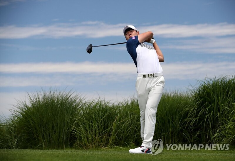 공이 부족해서…이재경, KPGA 전자신문오픈 첫날 실격