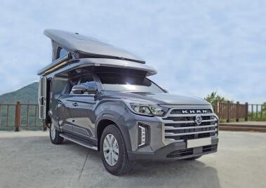 쌍용차, 렉스턴 스포츠칸 기반 캠핑카 '로드칸' 선보여