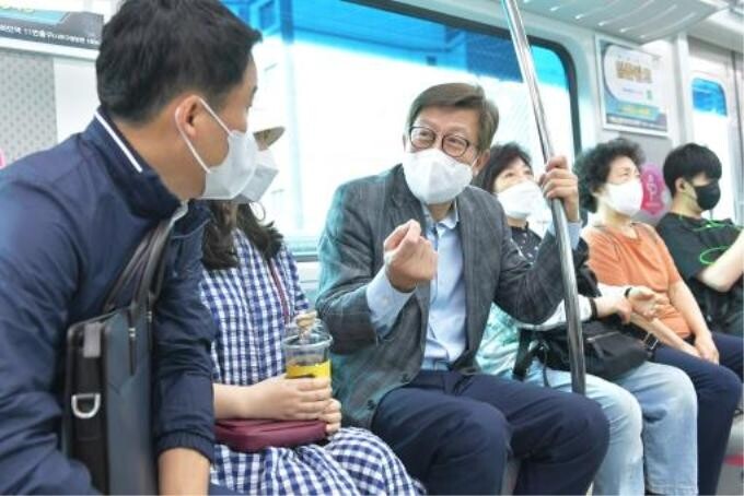 박형준 교통지옥 오시리아 관광단지 점검