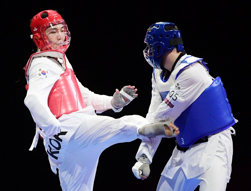 -패럴림픽- '韓 최초 출전' 태권도 주정훈 "남은 경기 지지 않겠다"