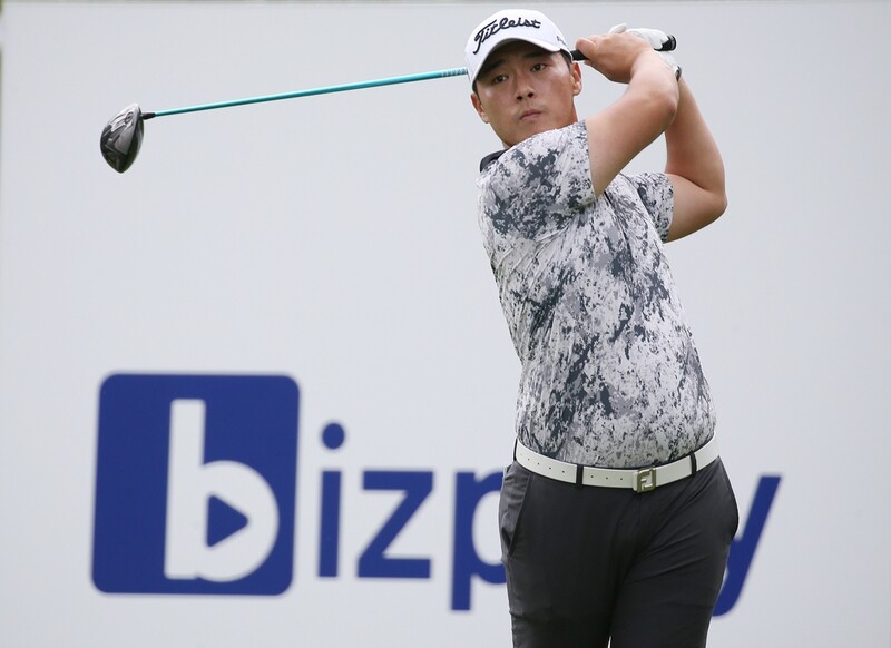 박정민, 비즈플레이 전자신문오픈 2R 선두…김주형 등 공동 2위