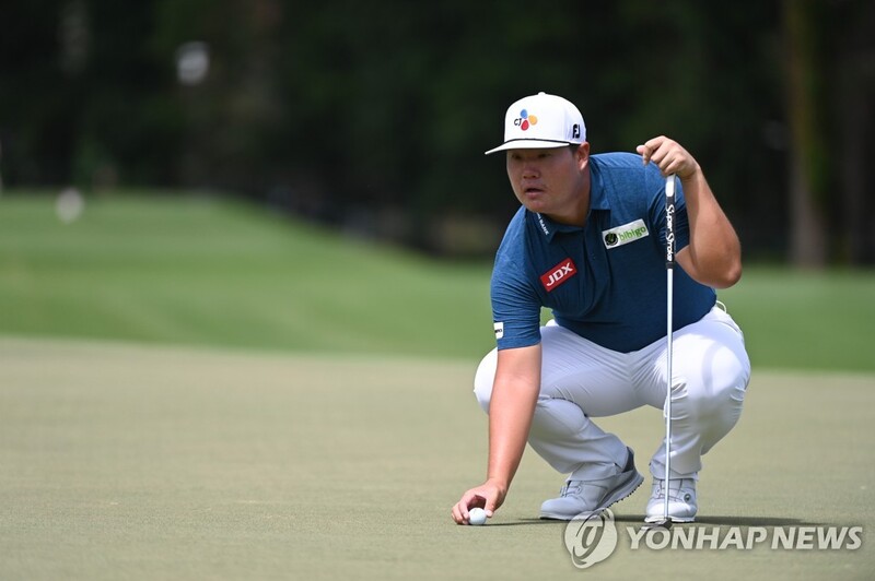 임성재, PGA 투어 챔피언십 2R 20위로 상승…캔틀레이 선두 유지