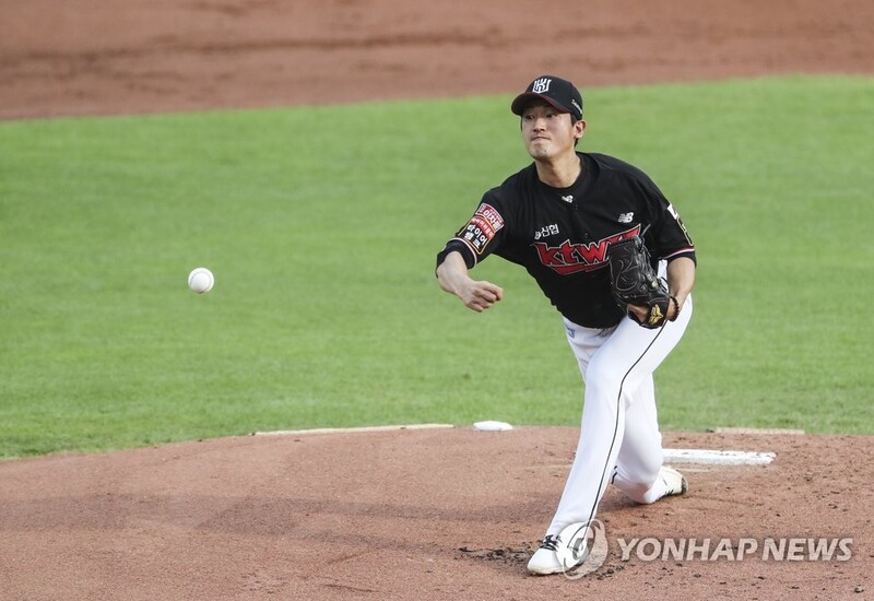 국가대표 투수 승리 합창…kt 고영표·롯데 박세웅·한화 김민우(종합)