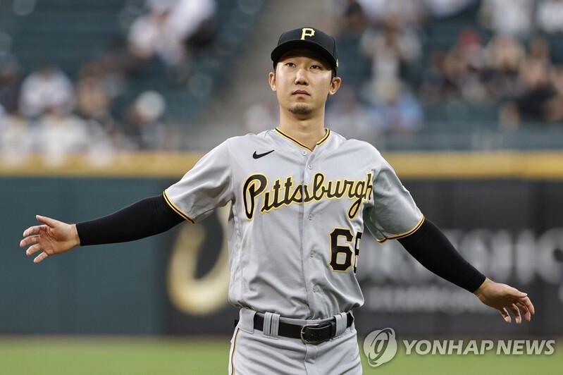 박효준, 안타 없이 사구로 출루…피츠버그는 5연패