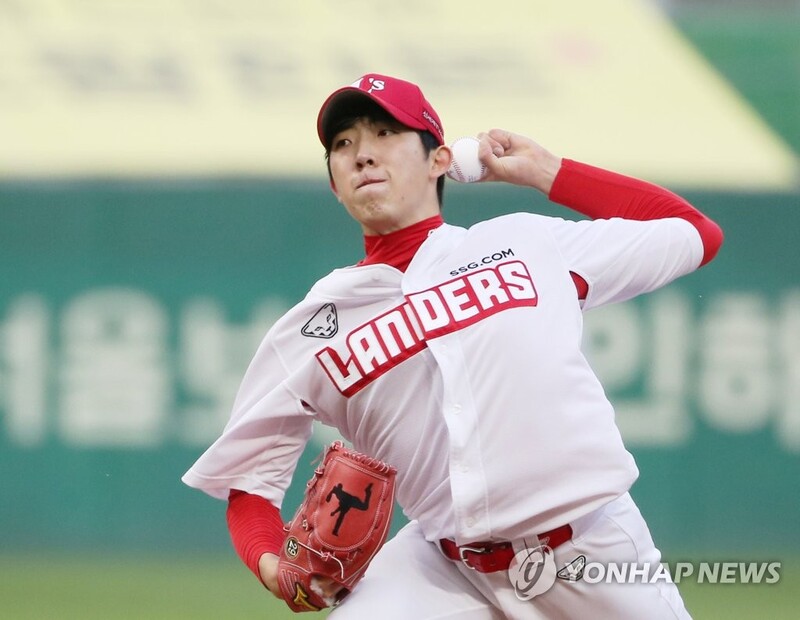 '후반기 ERA 9.72' 오원석 1군 말소, 김원형 "분위기 전환 필요"