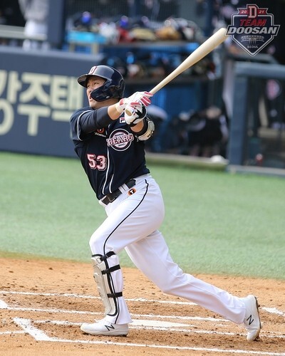 두산 양석환, 3연타석 홈런 폭발…시즌 23홈런 개인 최다