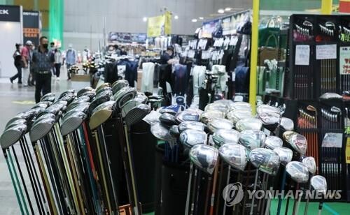 코로나19 이후 골프 관련 특허출원 급증…1년 새 100건 이상 ↑