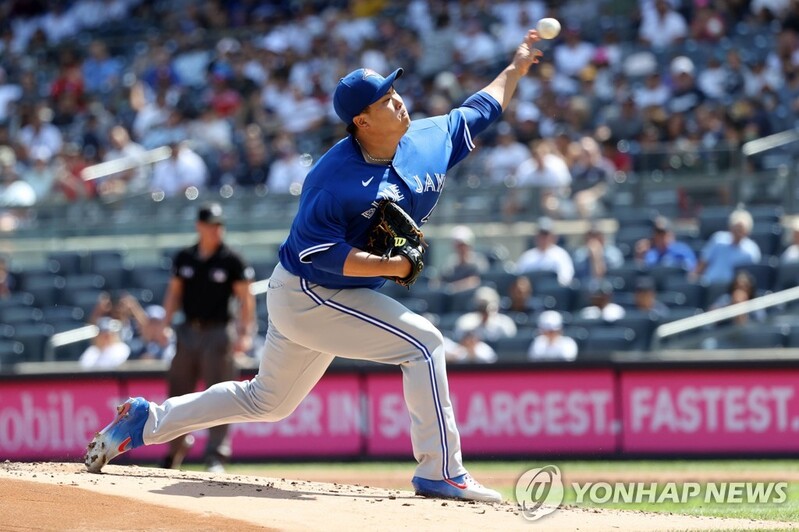 MLB닷컴 "오늘의 류현진, 토론토가 계약하면서 바란 그 모습"