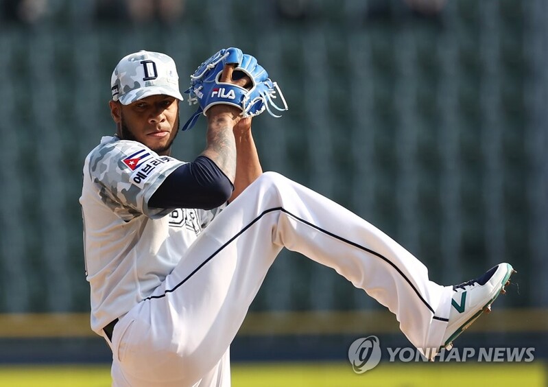 '13경기 연속 QS' 미란다, 트리플크라운·탈삼진 신기록도 노려