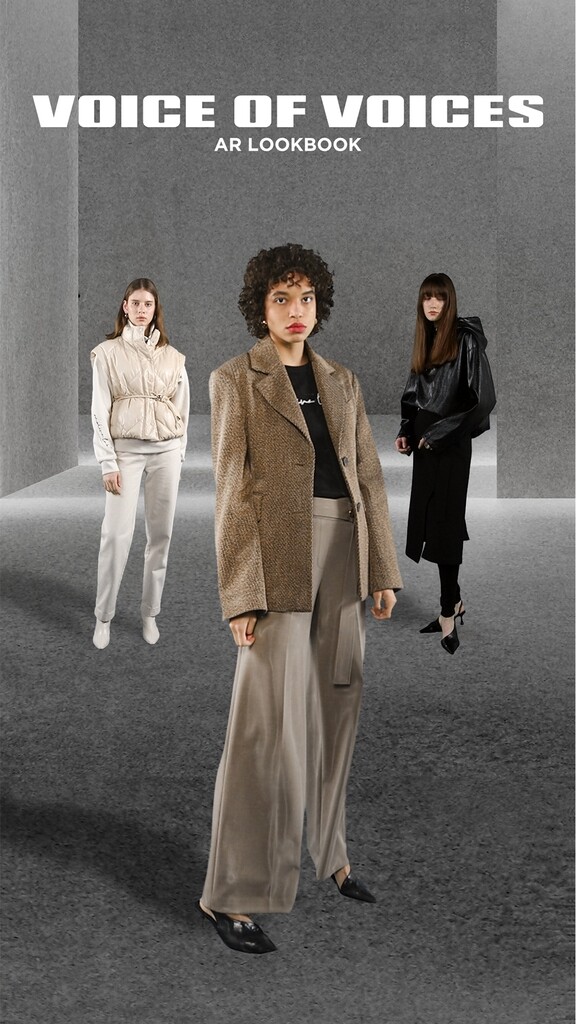 [게시판] 여성복 브래드 '보브', AR기술 이용한 화보 제작