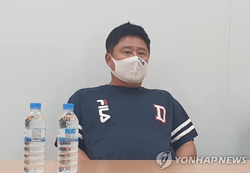 김태형 두산 감독이 발끈한 이유는…"사구 신경전 정리하려고"(종합)