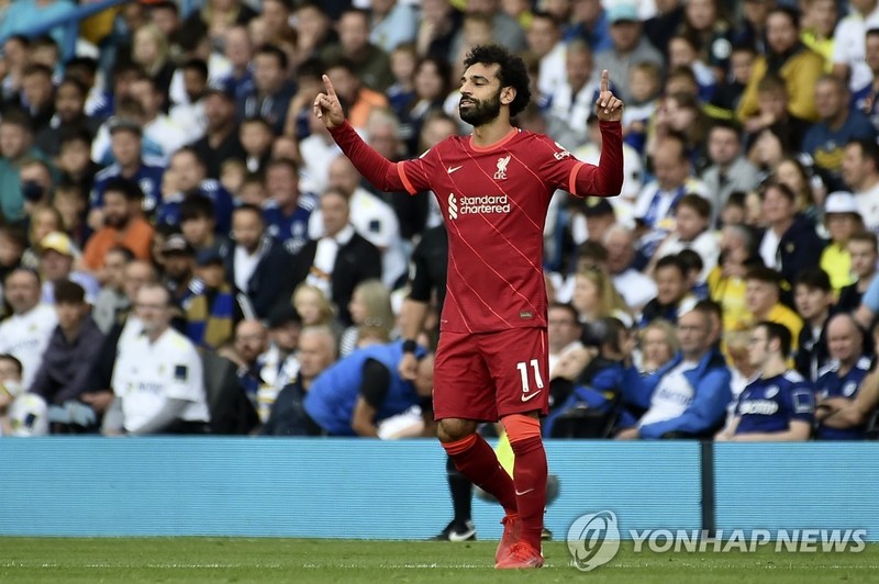 리버풀 살라흐, EPL 개인 통산 100호골…'역대 최단경기 5번째'