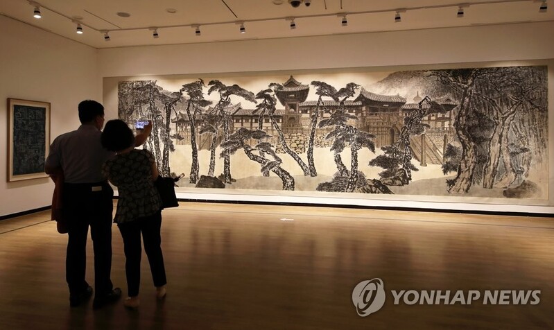 전남수묵비엔날레 보름 만에 관람객 7만 6천명